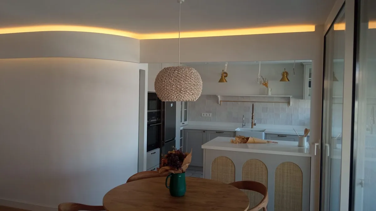 Cocina abierta al salón